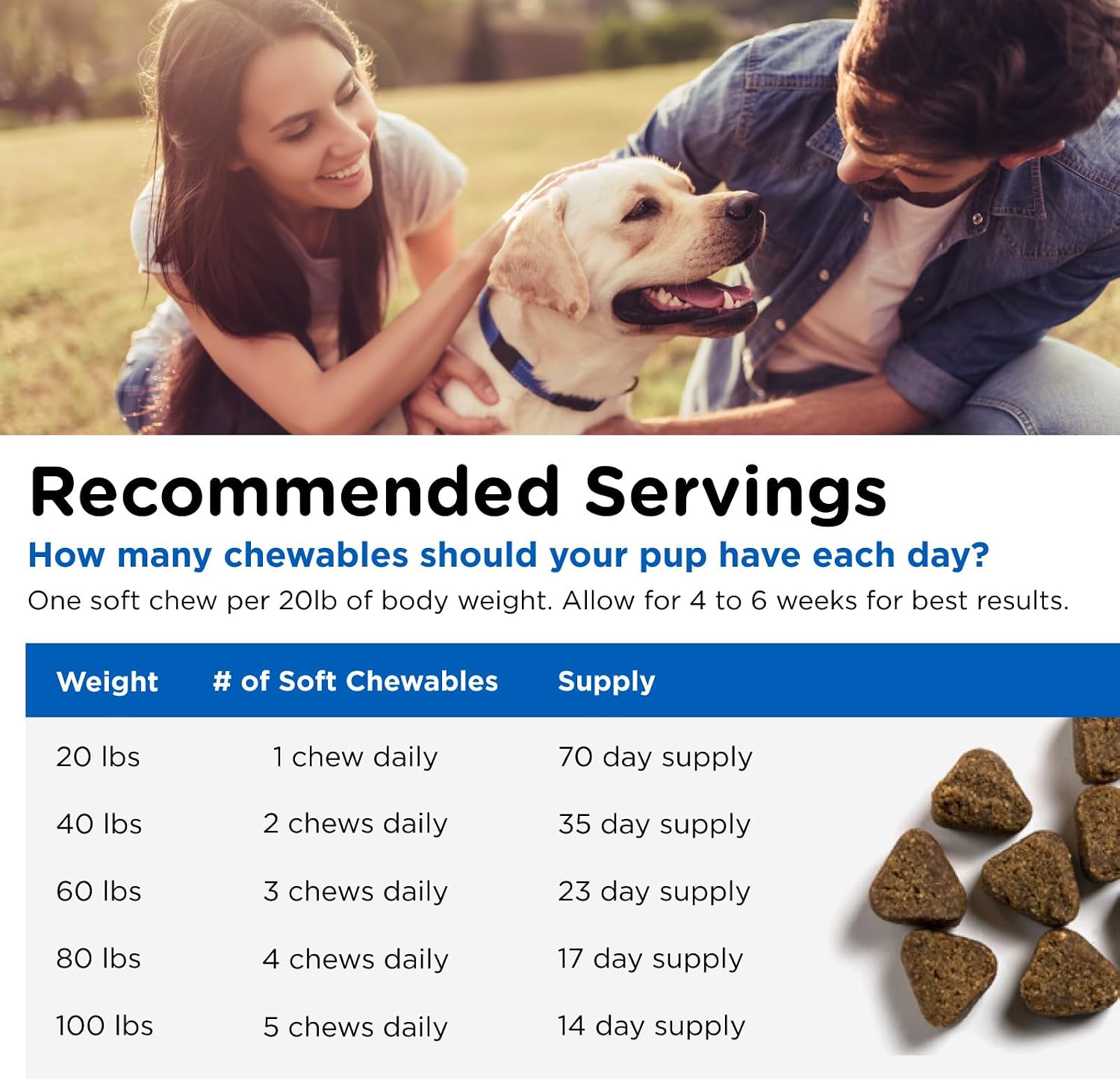 Nutri-Vet Adult-Vite Plus Multivitamínico para Perros, Snacks Blandos, 70 Unidades