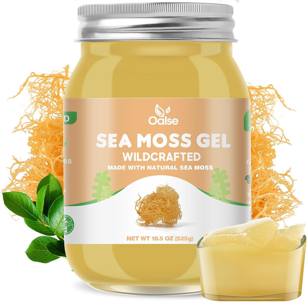 OALSE Gel de Musgo Marino Irlandés Silvestre - 425 g (Fresa)