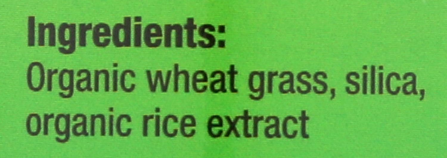 Organic Wheatgrass Tablets, 500 Count
