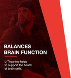 Protocol for Life Balance L-Teanina 200mg – Alivio del Estrés Normal – Sin Somnolencia – 60 Cápsulas Vegetales