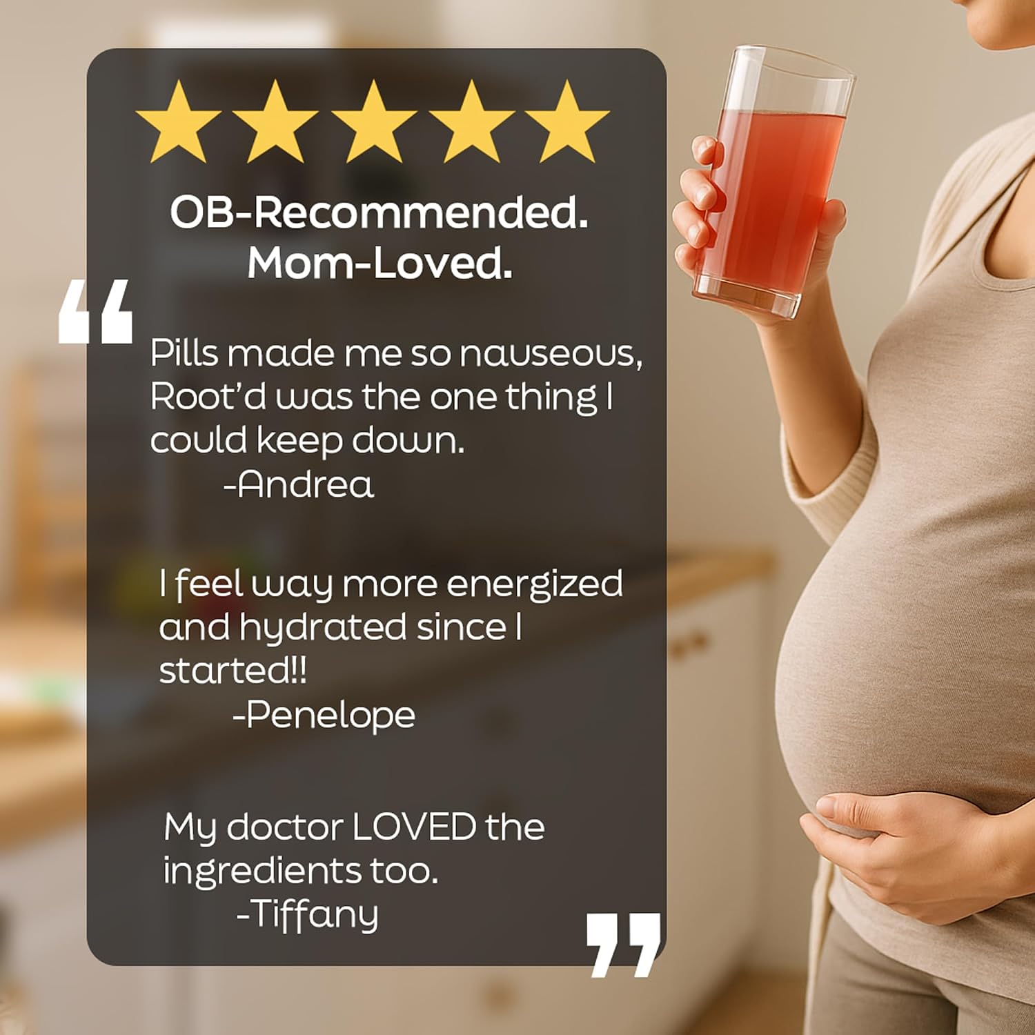 Root'd Multivitamínico Prenatal en Polvo - 25 Nutrientes con 3X Electrolitos, Folato, Hierro, D3, Superalimentos y Probióticos | 24 Sobres