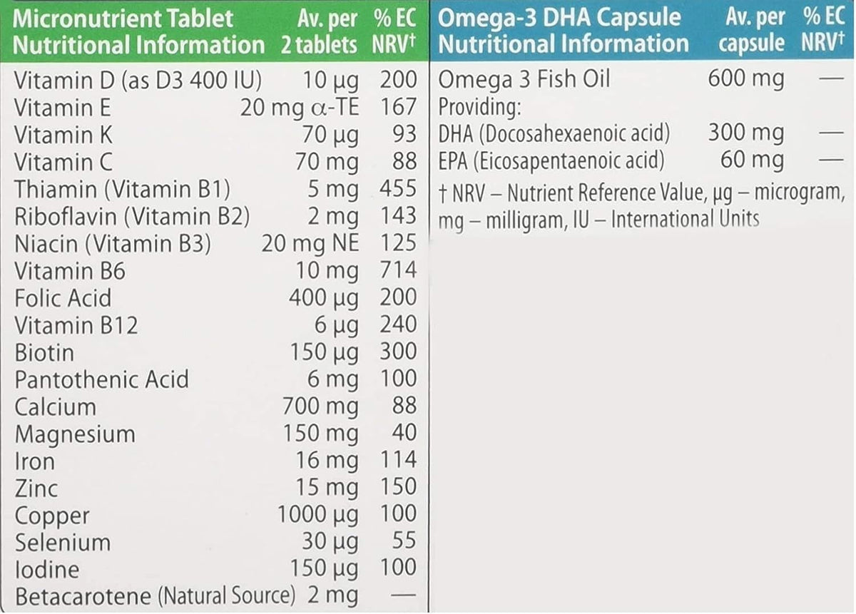 Pregnacare Breastfeeding de Vitabiotics (56 – Zinc y selenio: Ayudan a proteger las células del daño oxidativo. – Image 5