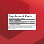 PROTOCOL FOR LIFE BALANCE GABA 750 mg - 120 Cápsulas Vegetales