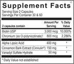 Dia-Wise Metabolic Health Supplement - 60 Cápsulas