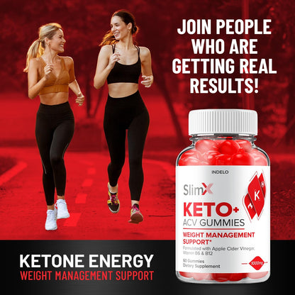 SlimX Keto ACV Gummies (2 Envases) - 120 – Polvo de granada: Rico en polifenoles y antioxidantes. – Image 4