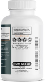 Bronson Vitamina C 1000 mg Extra Strength - 250 Comprimidos Vegetarianos