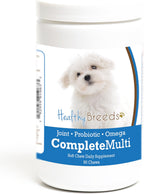 Healthy Breeds Maltés Multivitamínico Completo en Masticables Blandos 90 Unidades
