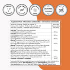Supersmart Fórmula Retención de Líquidos - Complejo Avanzado con Diente de León, Guaraná, Cafeína y Betalaínas - 120 Cápsulas Vegetales
