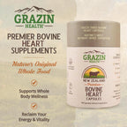 Cápsulas de Corazón e Hígado de Bovino - 3000 mg