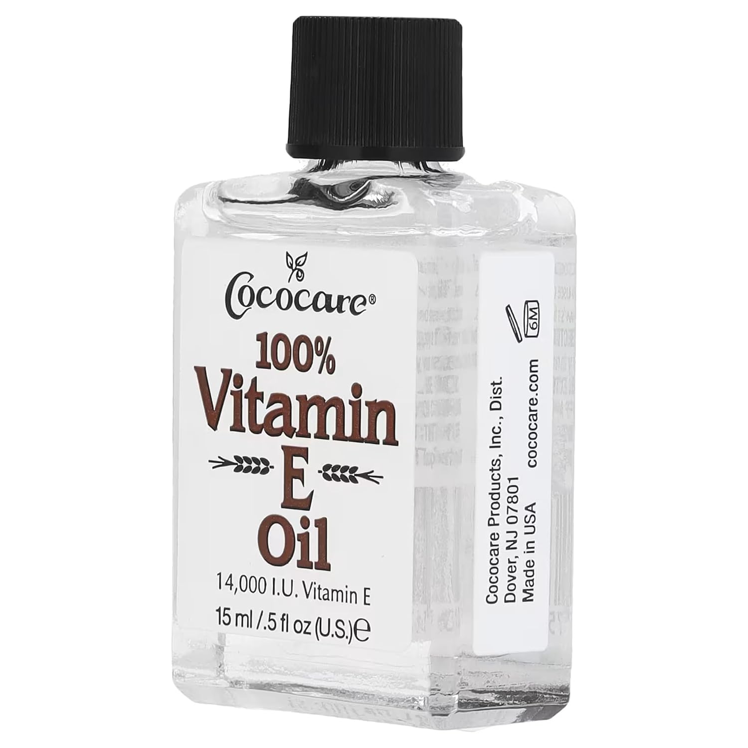 Cococare 100% Vitamina E 14000 UI (0.5 oz / 14 ml) - Paquete de 6