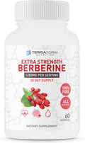 Berberina HCL 1200mg - 60 Cápsulas - TerraForm Nutrition