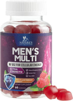 Multivitamínico para Hombres en Gominolas - Completo con 13 Vitaminas y Minerales - 60 Gominolas