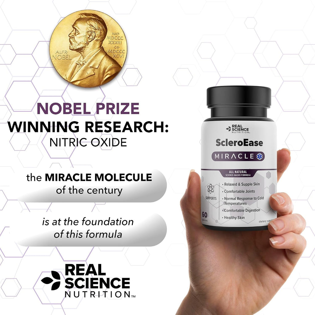 Real Science Nutrition ScleroEase - Complejo de vitaminas y minerales para apoyo en esclerodermia
