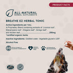 Breathe EZ - Suplemento Herbal para Perros y Gatos, 1 fl oz