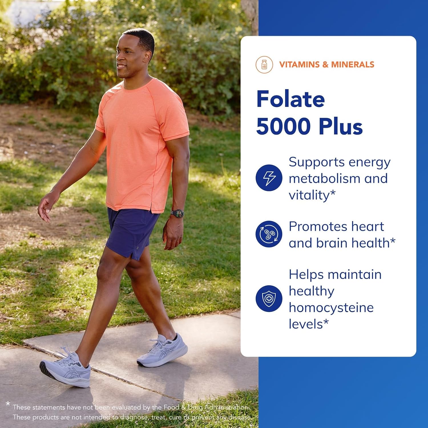 Pure Encapsulations Folato 5,000 Plus - Folato Activado, Vitamina B12 y B6 - 60 Cápsulas