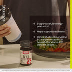 Jarrow Formulas Metilcobalamina B12 5000 mcg - 60 Comprimidos Masticables Sabor Fruta