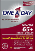 Multivitamínico One A Day Proactive 65 Plus, 150 tabletas
