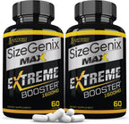 Sizegenix Max 1600MG Fórmula Avanzada para la Salud Masculina (2 Pack, 120 Cápsulas)