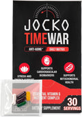 Jocko Fuel TIME WAR - Multivitamínico con NAD y Adaptógenos (30 días)