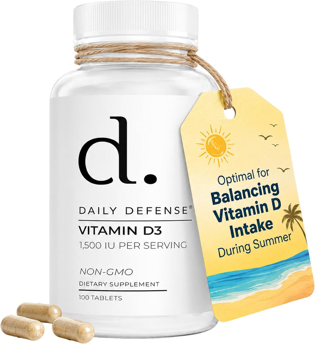 Vitamin D3 5000 IU 90 cápsulas - Daily Defense