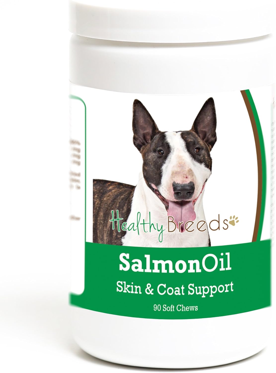 Healthy Breeds Miniature Bull Terrier Salmon Oil Soft Chews 90 unidades