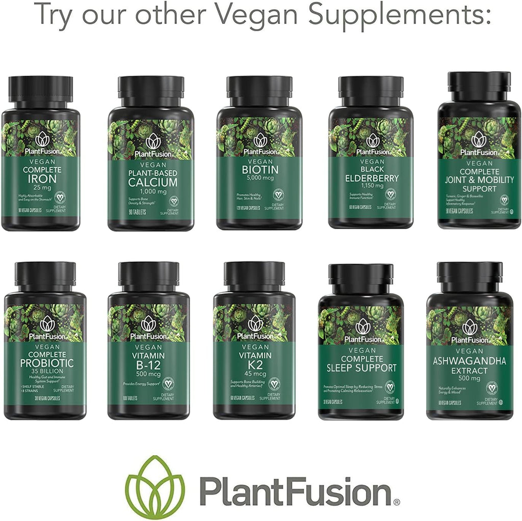 PlantFusion Vitamina D3 Vegana 2000UI - 60 Comprimidos