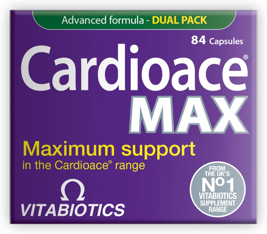 Vitabiotics Cardioace Max - 84 Cápsulas