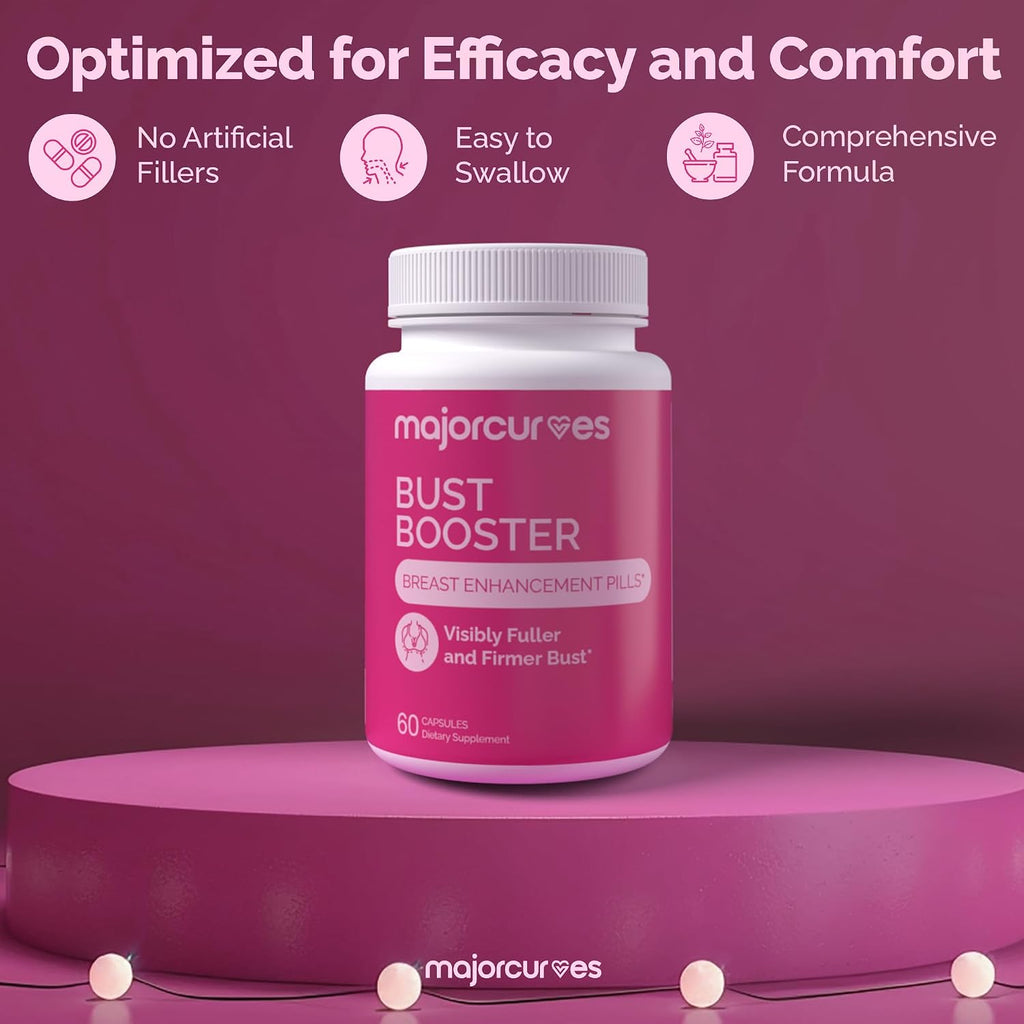 Major Curves Bust Booster – Complemento Natural para el Busto