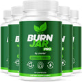 (5 Paquetes) Burn Jar Pro - Cápsulas de Sal Rosa BurnJar Pro, Fórmula Avanzada, 300 Cápsulas para 5 Meses