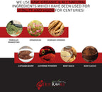 Suplemento de Raíz de Maca Orgánica con Ginseng Coreano y Cacao | 60 Cápsulas | Hot Rawks