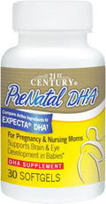 21st Century PreNatal DHA, 30 Cápsulas Blandas (Paquete de 2)