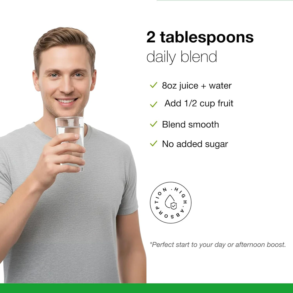 Dr. Schulze's SuperFood Plus - Superalimento Diario en Polvo - 14 oz (397 g)