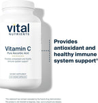 Vital Nutrients Vitamina C 1000 mg - 220 Cápsulas - Ácido Ascórbico Puro