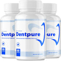 Dentpure Probióticos Orales para Dientes y Encías - Cápsulas de Máxima Potencia - 3 Pack