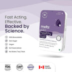 Wellbeing Nutrition Melts Healthy Hair – Tiras finas orales con biotina, zinc y extracto de bambú (30 unidades)