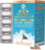 Nutricelebrity Optimal Stress Relief | Ashwagandha y Probióticos | 60 Cápsulas