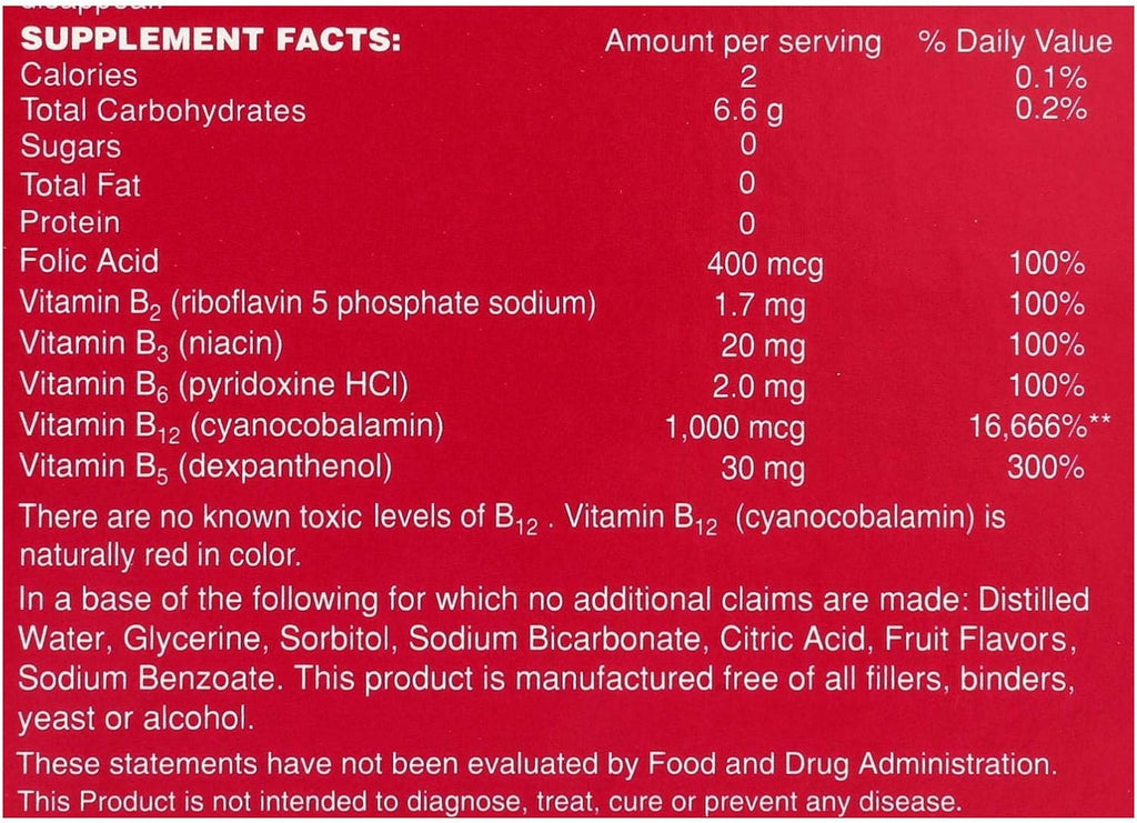 Pack Doble B-Total - Vitamina B12 Sublingual (2 x 59 ml)