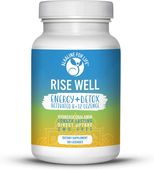Alkaline for Life Rise Well Vitamina B12 2000 mcg Sublingual Vegano