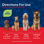 NaturVet Hemp Allergy Aid Suplemento para Alergias en Perros con Cáñamo, Antioxidantes y Omega-3, 120 masticables blandos