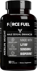 Merlin Might – Suplemento Masculino con Tongkat Ali, Ashwagandha y Bioperina