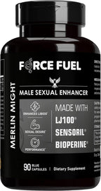 Merlin Might – Suplemento Masculino con Tongkat Ali, Ashwagandha y Bioperina