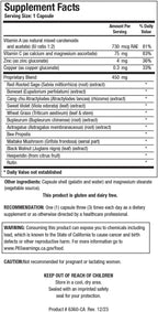 BIOTICS RESEARCH UltraVir-X - Complemento para el sistema inmunitario, 90 cápsulas