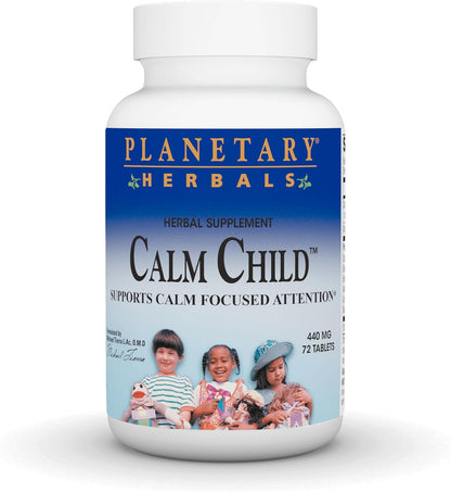 Planetary Herbals Calm Child para Niños – Manzanilla (Matricaria recutita): Tradicionalmente utilizada por sus – Image 1