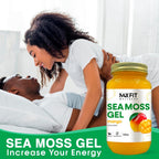 Gel de Musgo Marino (12 Sabores) 24 oz - Musgo Marino Silvestre de Santa Lucía | 92 Vitaminas y Minerales | Vegano
