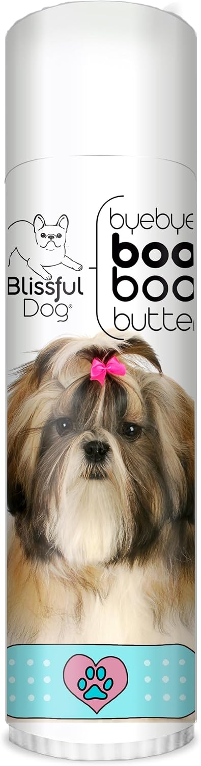 The Blissful Dog .50 oz Tube Shih Tzu Booboo – Manteca de karité: hidrata y nutre la piel. – Image 1