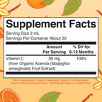 MaryRuth's Gotas Líquidas de Vitamina C Orgánica para Bebés (6-12 Meses)