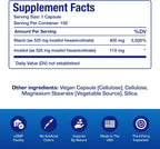 Vitamina B3 Niacina Sin Enrojecimiento – Inositol Hexanicotinato – 100 Cápsulas Vegano