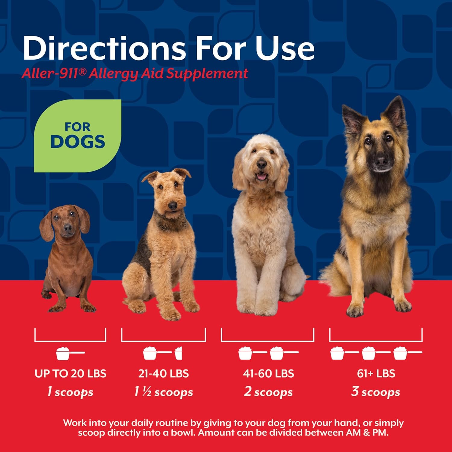 NaturVet Scoopables Aller-911 - Apoyo para alergias en perros - Sabor a bacon ahumado - 312 g