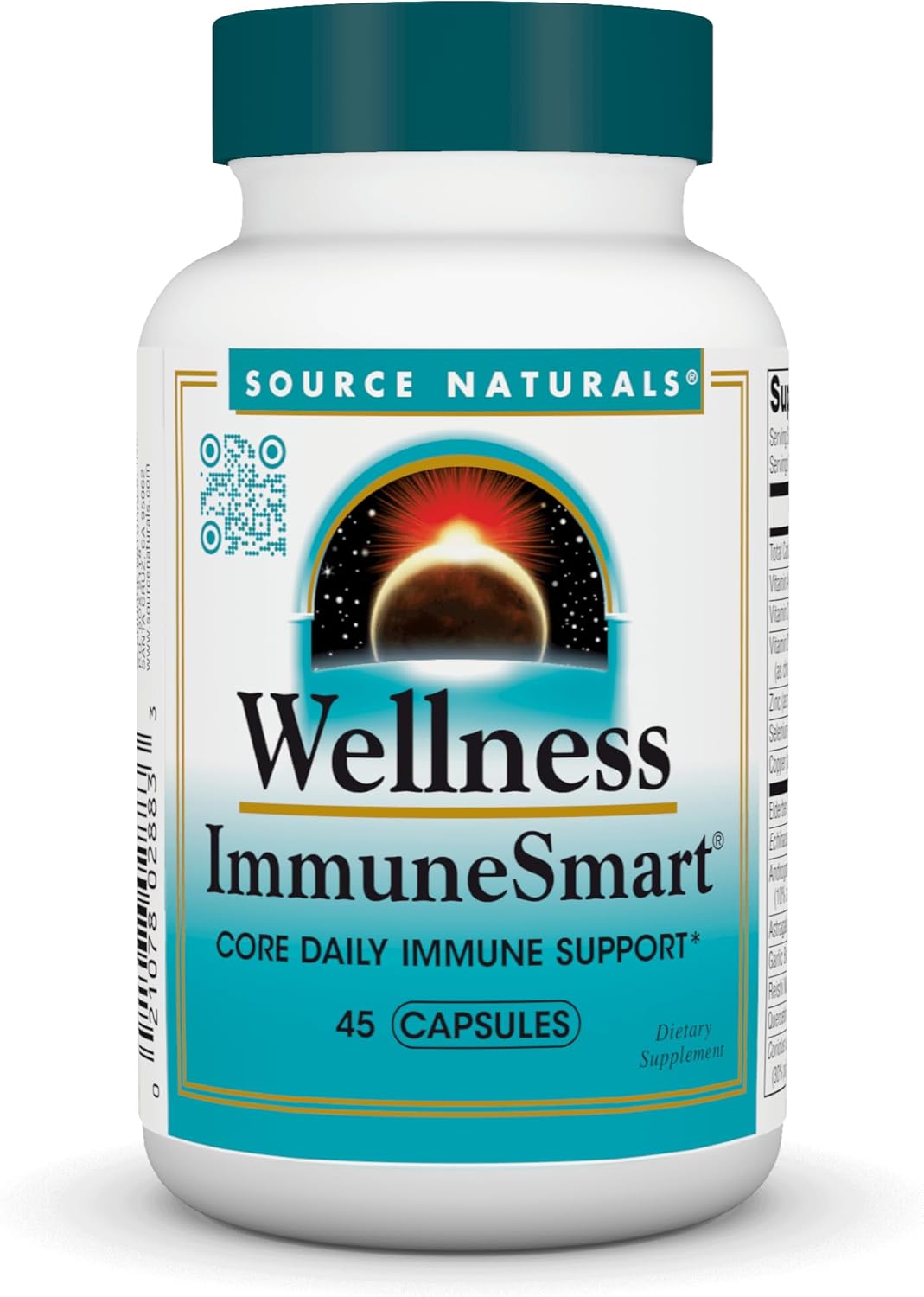 Source Naturals Wellness ImmuneSmart - Apoyo Inmune Diario - 45 Cápsulas