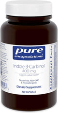 Indol-3-Carbinol 400 mg | Pure Encapsulations | 120 Cápsulas